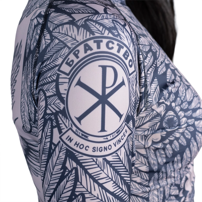 Жіночий Рашгард  GIG x Братство God's Sight. Чорний