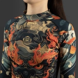 Жіночий Рашгард GIG. Irezumi