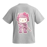 Футболка GIG (Hello Kitty) Оверсайз. Сірий