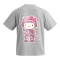 Футболка GIG (Hello Kitty) Оверсайз. Серый