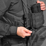 Плитоноска під плити XL Gig Military MPS М8 PRO. Cordura 1000. Чорний