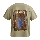 Футболка GIG (Heroes Pack) Оверсайз. Олива