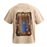 Футболка GIG (Heroes Pack) Оверсайз. Койот