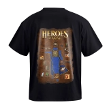 Футболка GIG (Heroes Pack) Оверсайз. Чорний