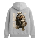 Худі з принтом GIG. Ewok Power. Сірий