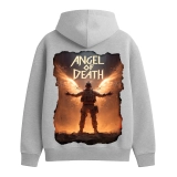 Худі Andgel of the Death. Сірий