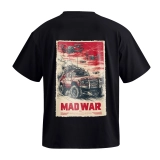 Футболка GIG (MAD WAR №3) Оверсайз. Чорний