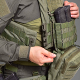 Плитоноска під плити XL Gig Military MPS М8 PRO. Cordura 1000. Ranger Green