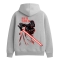 Худи с принтом GIG. Ben Solo. Серый