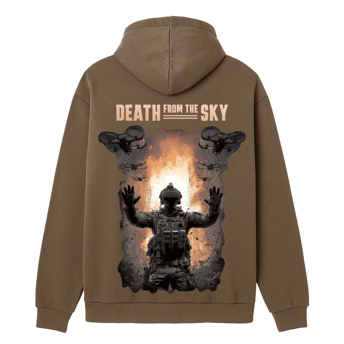 Худі Death from the Sky. Колір Койот