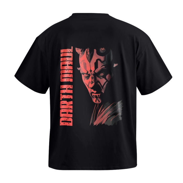 Футболка GIG (Darth Maul) Оверсайз. Чорний