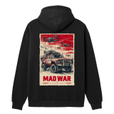 Худі MAD WAR #3. Чорний