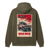 Худі MAD WAR #3. Олива