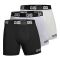 Комплект трусів Dynamic подовжені. Кольори Чорний, Сірий, Білий, 3 шт