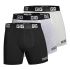 Комплект трусів Dynamic подовжені. Кольори Чорний, Сірий, Білий, 3 шт
