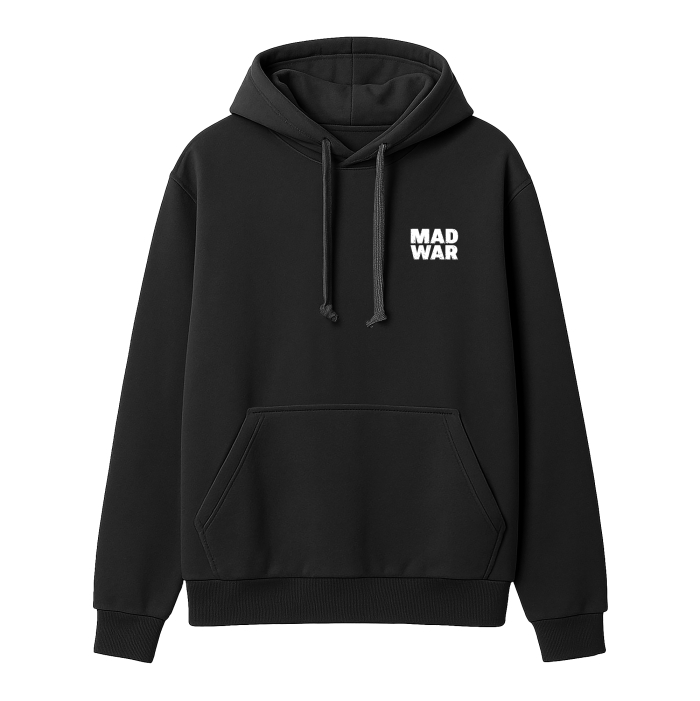 Худі MAD WAR #2. Колір Чорний