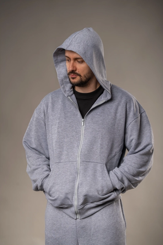 Спортивный костюм GIG с худи. Серый