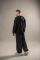 Флісовий худі з капюшоном GIG Oversize. Чорний