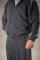 Флісовий худі з капюшоном GIG Oversize. Графіт