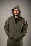 Худі на блискавці GIG Oversize. Олива