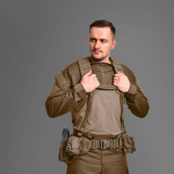 Тактичний пояс Gig Military Warbelt. Cordura 1000. Койот