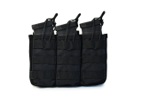 Потрійний підсумок для магазинів Combat Triple. Cordura 1000. Чорний