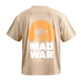 Футболка GIG (Mad war №4) Оверсайз. Койот 