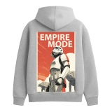 Худі з принтом GIG. Empire Mode. Сірий