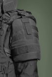 Бронекостюм scout pack MPS М8 PRO + балістичні пакети захист боків, паху, шиї, плечей 1 класс ДСТУ. Чорний