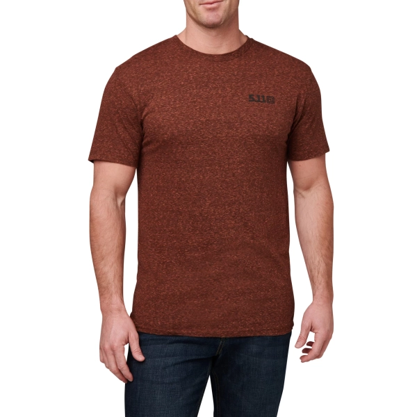 Футболка з малюнком "5.11 Tactical® Triblend Legacy Short Sleeve Tee" Bronze