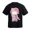 Футболка GIG (Hello Kitty) Оверсайз. Черный