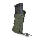 Одинарний відкритий тканевий підсумок для магазинів GigMilitary Stealth Ranger Green