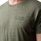 Футболка з малюнком "5.11 Tactical Triblend Legacy Short Sleeve Tee" Military Green Heather