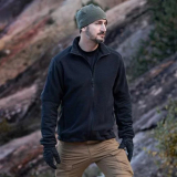 Куртка флісова 5.11 Tactical® "Bastion Tactical Fleece" Чорна