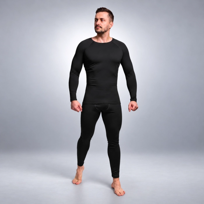 Термоштаны GIG IceFox Level 1+, из ткани Thermo line. Черный