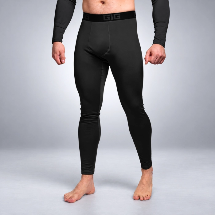 Термоштаны GIG IceFox Level 1+, из ткани Thermo line. Черный