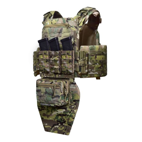 Бронекостюм warrior pack MPS М8 PRO + балістичні пакети захист боків, паху 1 класс ДСТУ. Мультикам