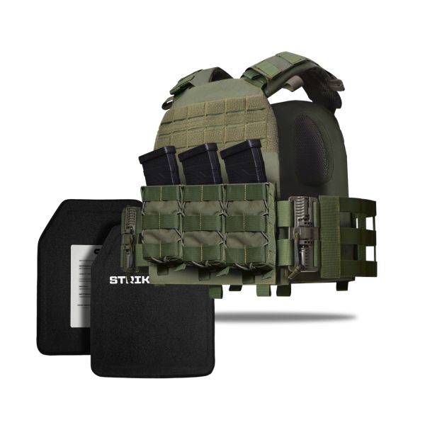 Бронежилет 6–го класу MPS Light + Бронеплити.Колір Ranger Green