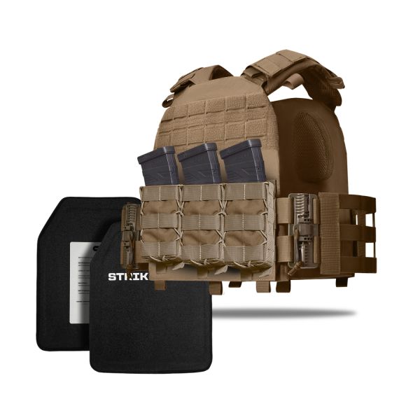 Бронежилет 6–го класу MPS Light + Бронеплити. Колір Койот