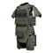 Бронекостюм ultimate pack MPS М8 PRO + балістичні пакети захист боків, паху, шиї, плечей, ніг, поясу 1 класс ДСТУ. Ranger Green