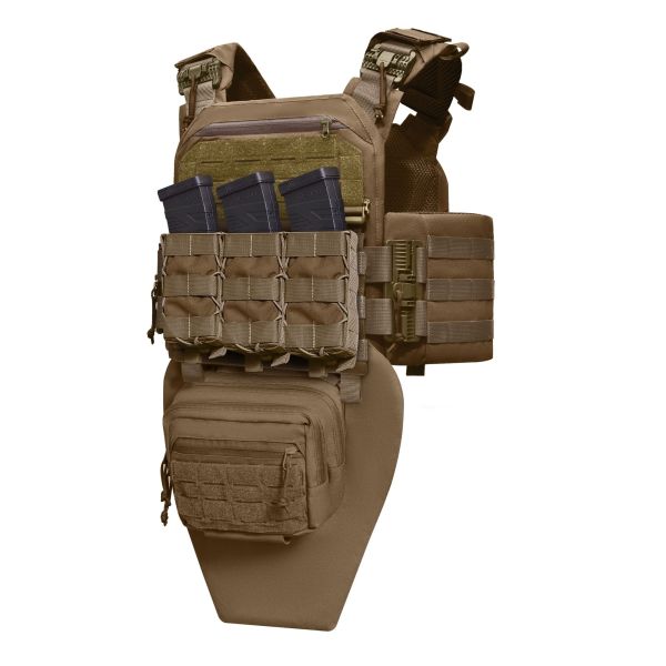 Бронекостюм warrior pack MPS М8 PRO + балістичні пакети захист боків, паху 1 класс ДСТУ. Койот
