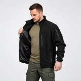 Флисовая кофта на молнии M1014 Tactical Series. Черный