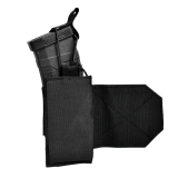 Еластичний бічний лівий підсумок для магазинів на липучці Elastic L. Cordura 1000. Чорний 
