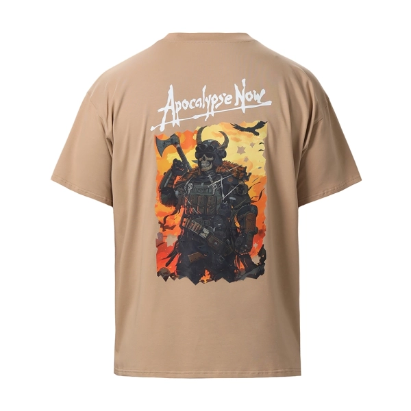 Футболка оверсайз Apocalypse Now Viking. Колір Койот