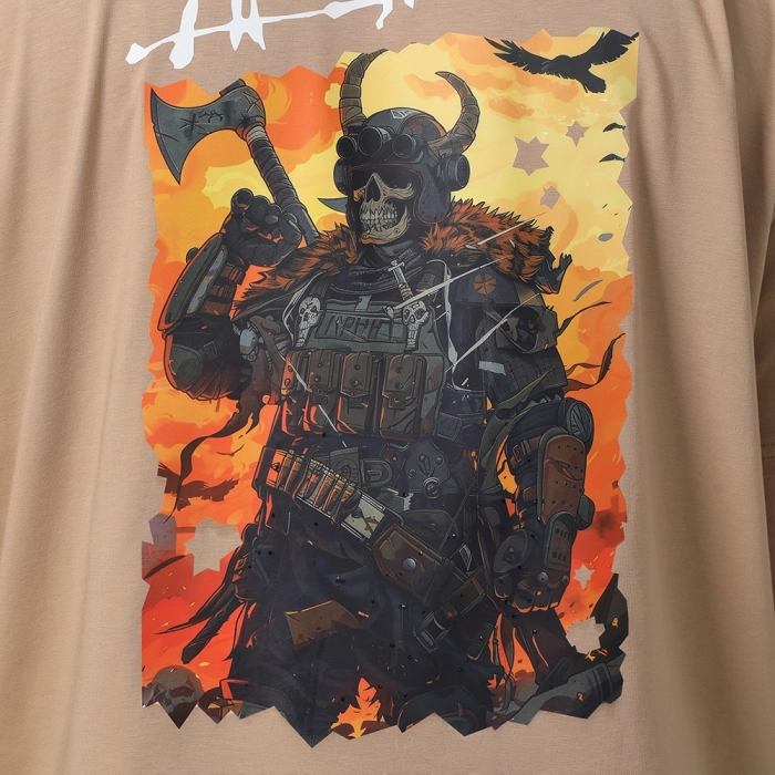 Футболка оверсайз Apocalypse Now Viking. Колір Койот