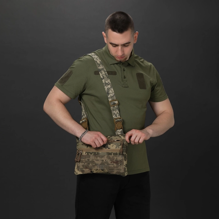 Сумка однолямкова Gig Military Odin М. Піксель
