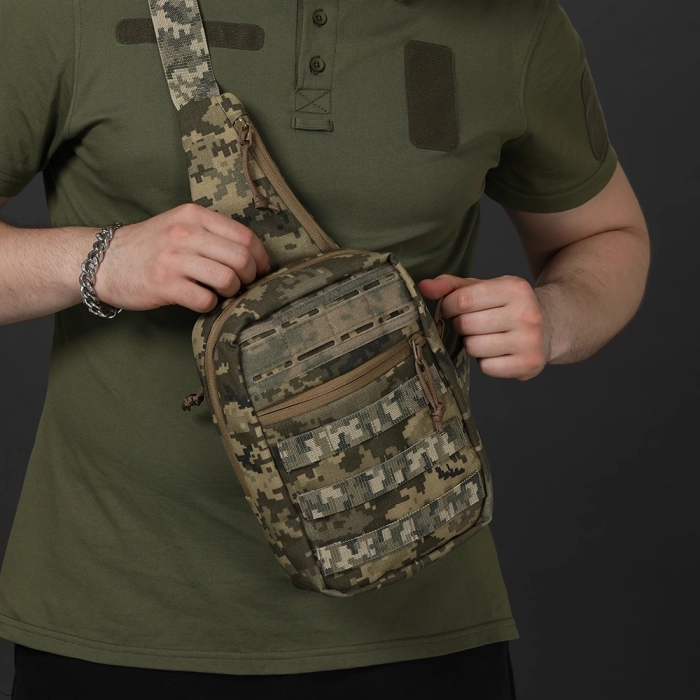 Сумка через плече М-4 Піксель