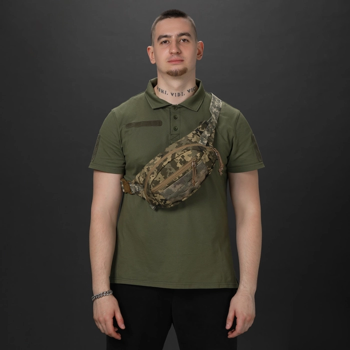 Сумка "Бананка" m2 bradley Піксель