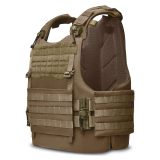 Бойовий бронежилет MTF DOOM + 6-го класу бронеплити 2,8 кг + Балістичний захист 2 класу койот (Coyot)