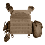 Бронежилет з підсумками 6–го класу MPS warrior pack + Бронеплити + балістичні пакети захист боків та паху 1 клас ДСТУ. Колір Койот